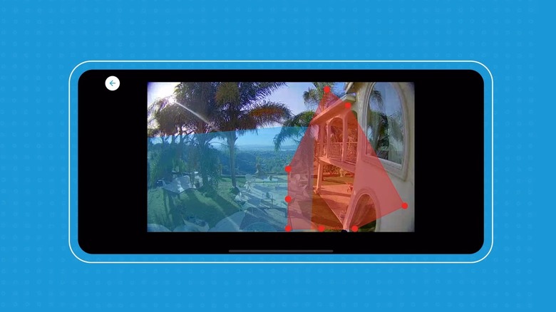 Ring motion detection zones
