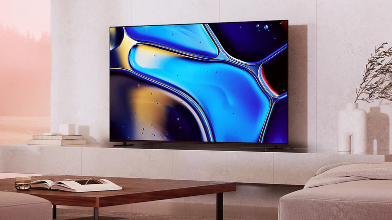 A huge Sony OLED TV