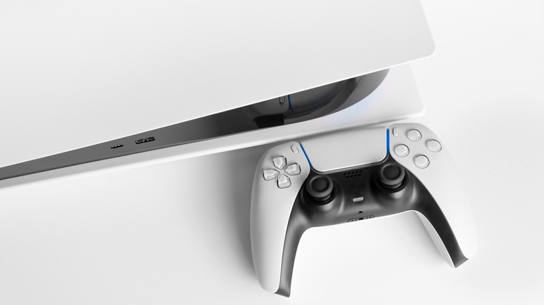 ps5 controller and console