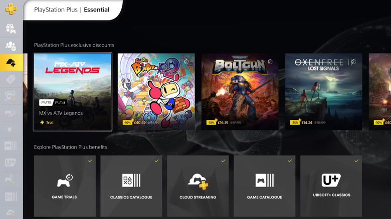 PlayStation Plus Essential tier 