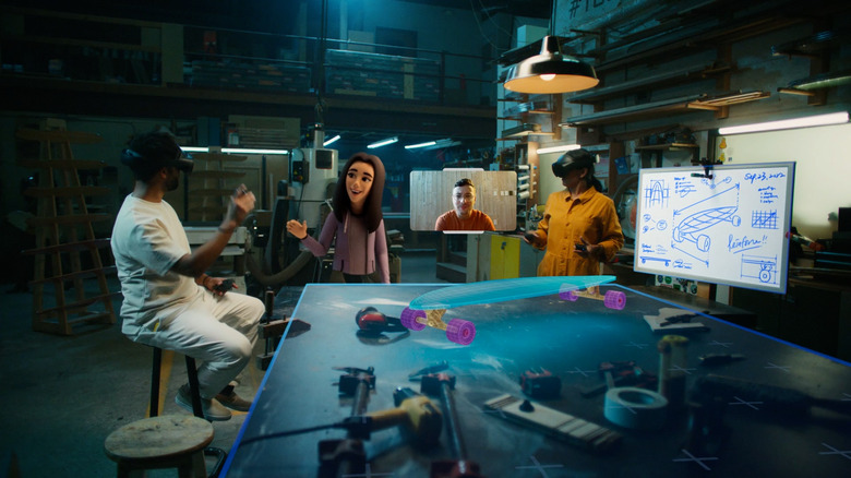 Metaverse mixed reality 