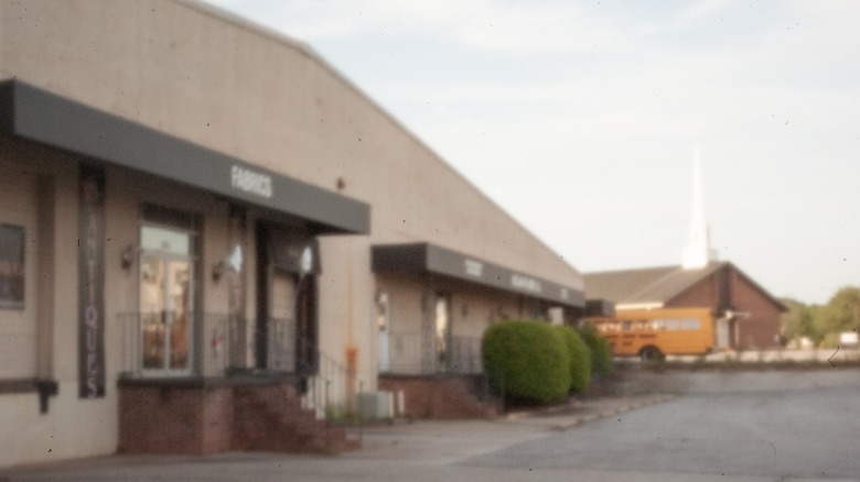 Local scene taken with the pinhole