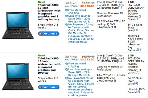 ThinkPad X300 is now available!