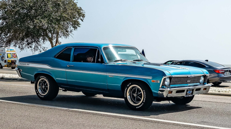 Chevrolet Nova Yenko S/C on the road
