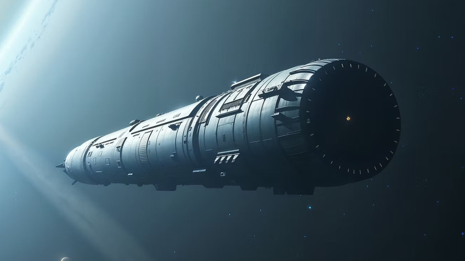This 36-Mile Spacecraft Would Take Humanity To The Stars - With No Way Back