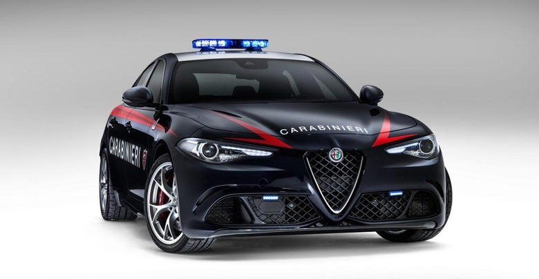 This 505hp Alfa Romeo Giulia is only for Italy's police force