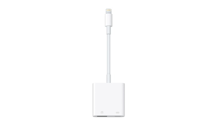 Lightning to USB 3 Camera Adapter.