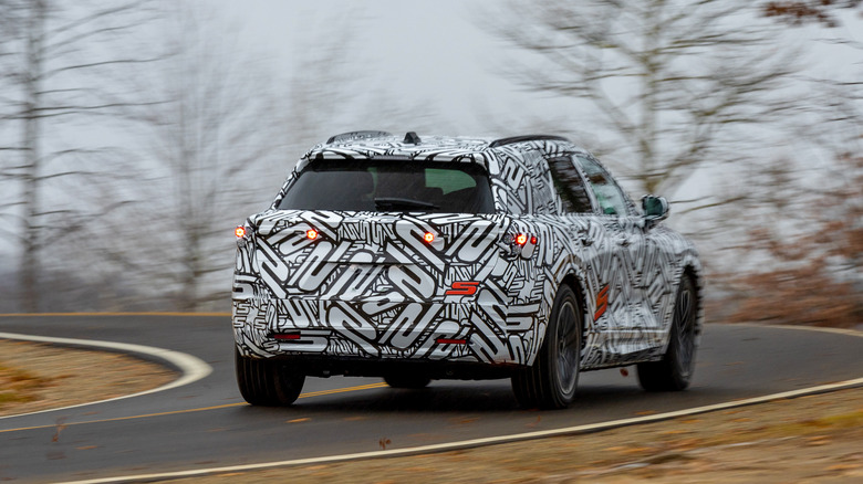2024 Acura ZDX Type S prototype rear end
