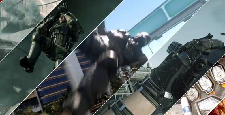 Call of Duty: Advanced Warfare exoskeleton and future tech go on display  in new trailer