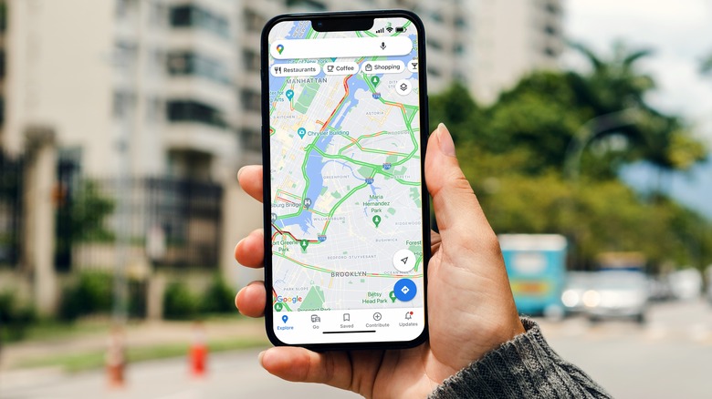 Google Maps on iPhone