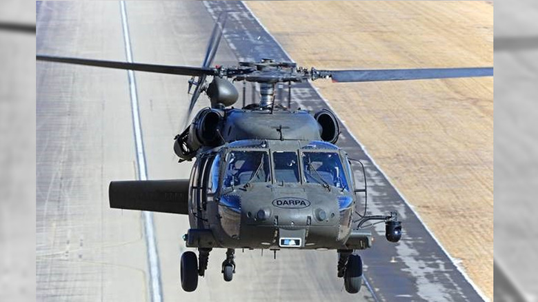 DARPA experimental Black Hawk helicopter