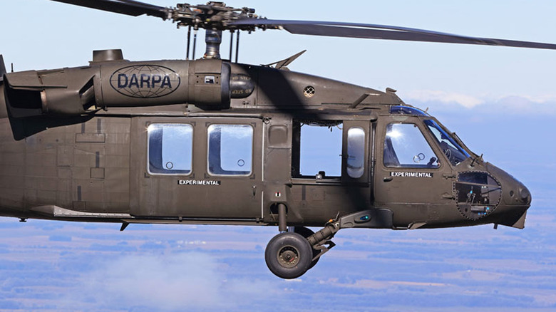DARPA experimental Black Hawk helicopter