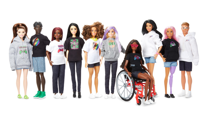 Xbox Barbie dolls