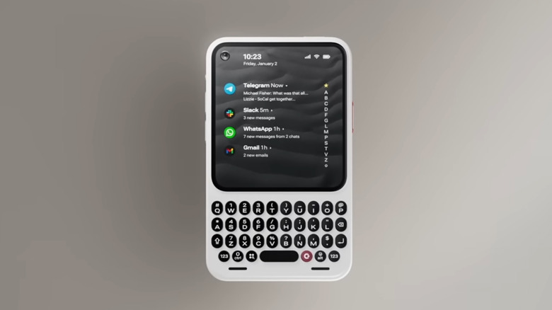 Clicks Communicator front view