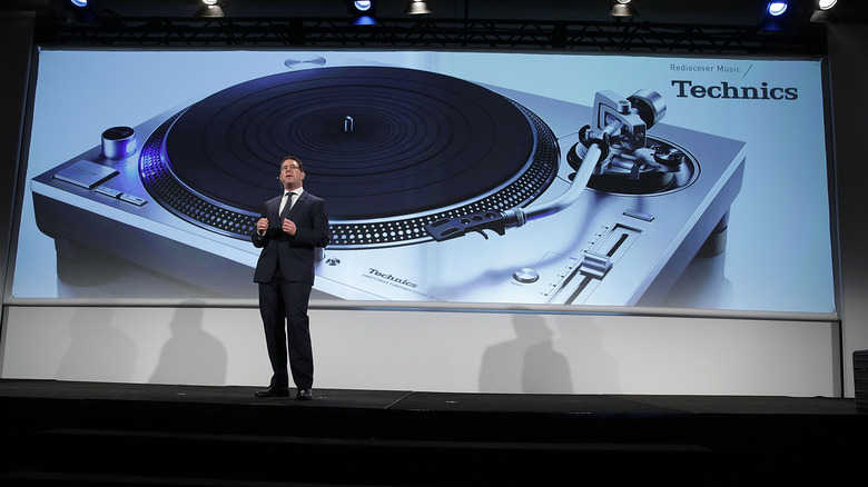 Technics Panasonic turntable event