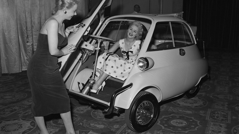 new BMW Isetta 300 in 1957