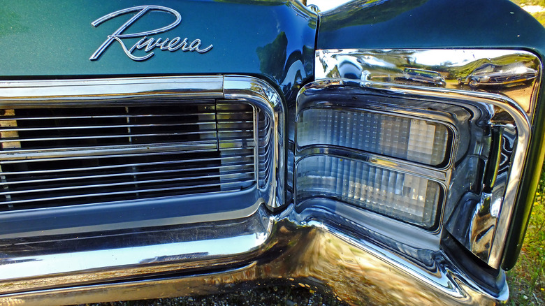 Older Buick Riviera back side
