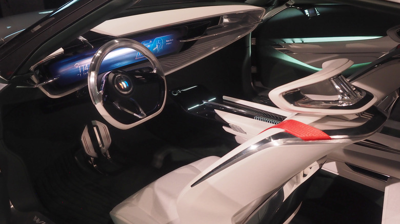 Buick Wildcat EV concept cabin