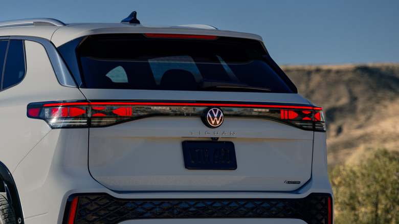 Rear view of 2025 Volkswagen Tiguan