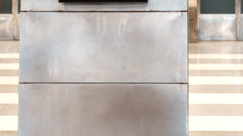 Charging station at airport