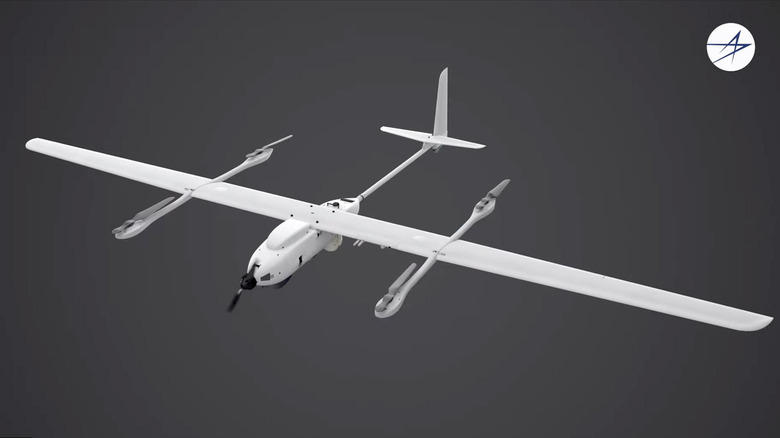 Rendering of Lockheed Martin Stalker drone