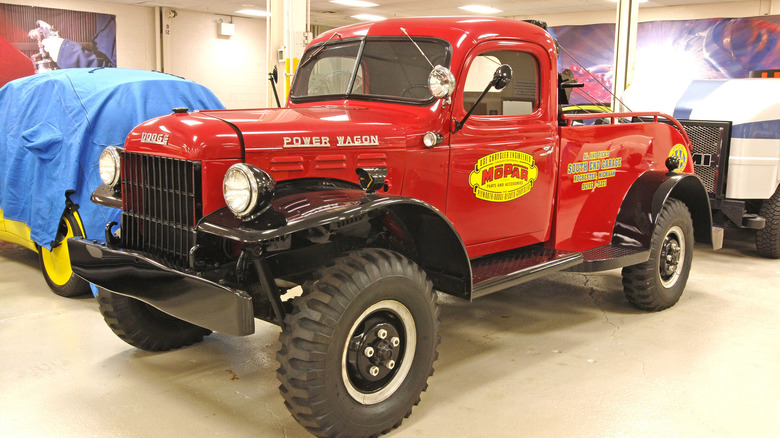 Dodge Power Wagon garage parked