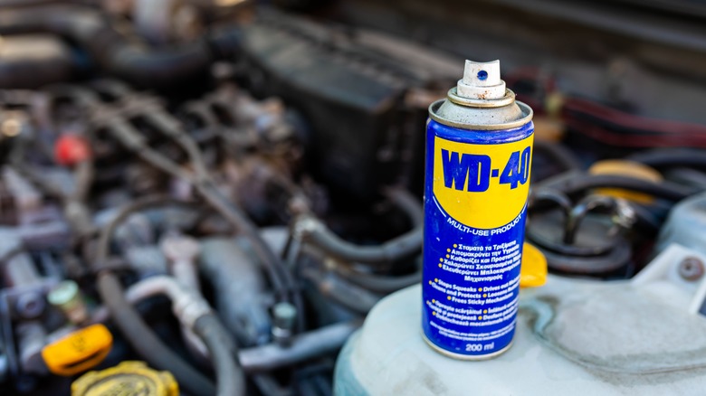 WD-40 mechanic