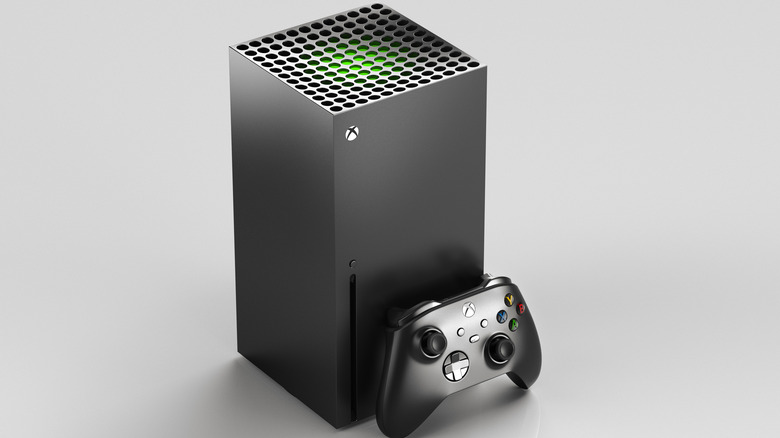 Controller on Xbox Series X