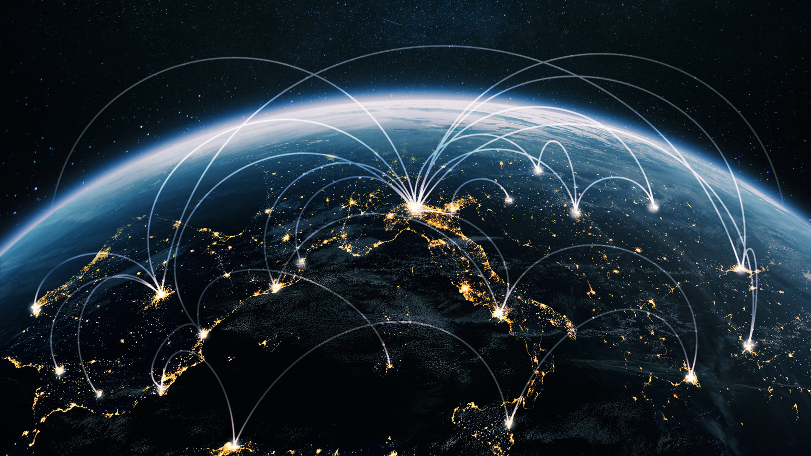 Internet Connection Around The World