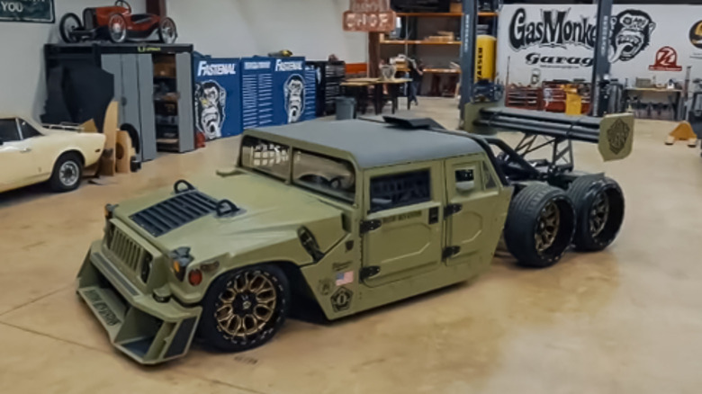 custom 6x6 Humvee