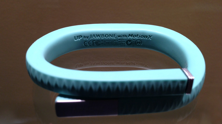 jawbone up wristband health monitor