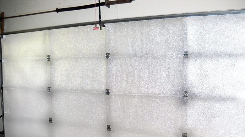 insulated garage door