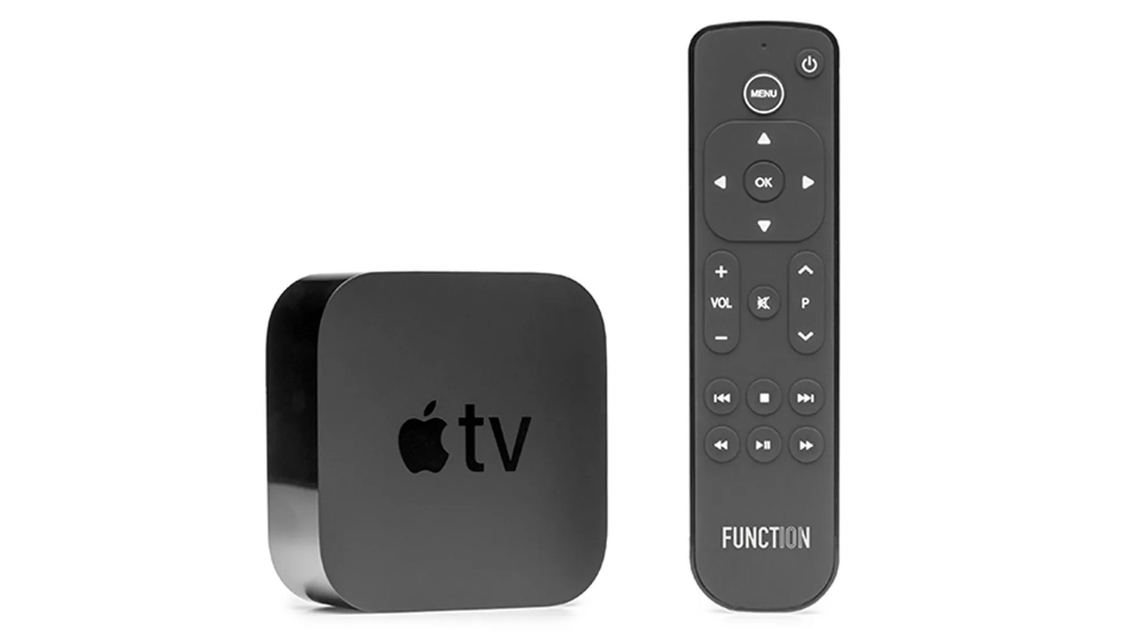 این کنترل از راه دور دکمه ای با کاربری آسان برای Apple TV یک راه ساده برای حرکت در صفحه نمایش بزرگ است