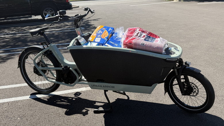 Urban Arrow loaded with cargo