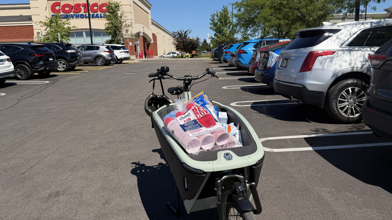 Urban Arrow loaded with supplies