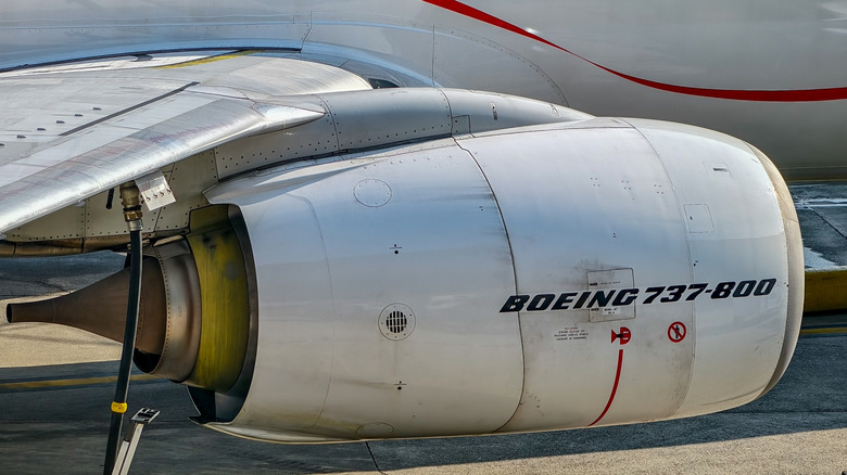 CFM56 Engine on a Boeing 737-800