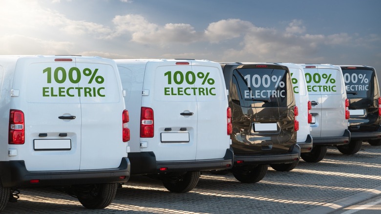 electric van fleet