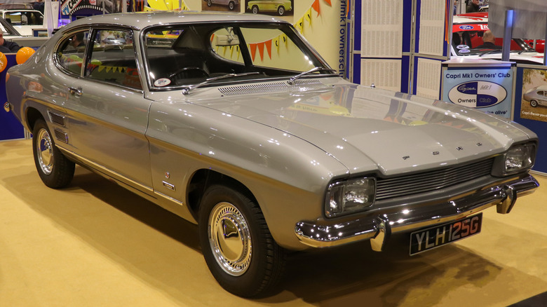 White Ford Capri