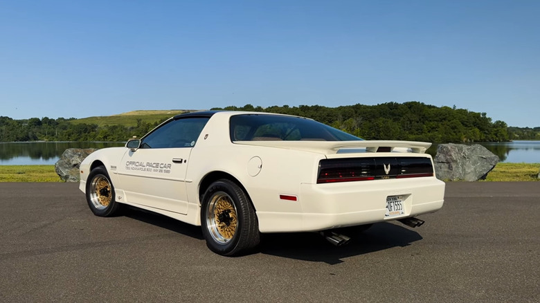 back of 1989 pontiac 20th anniversary trans am