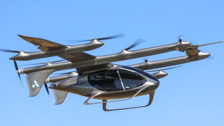 AutoFlight eVTOL in flight