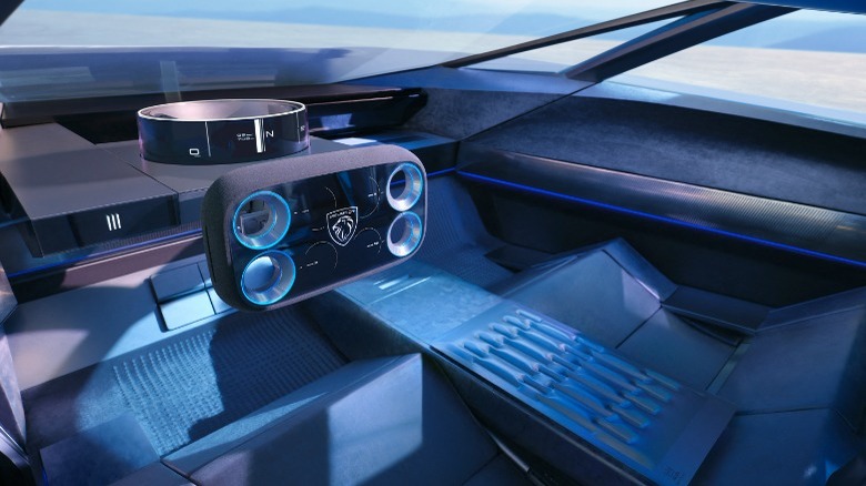 Peugeot Inception concept interior