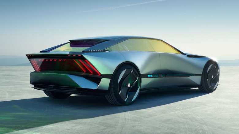 Peugeot Inception Concept car render