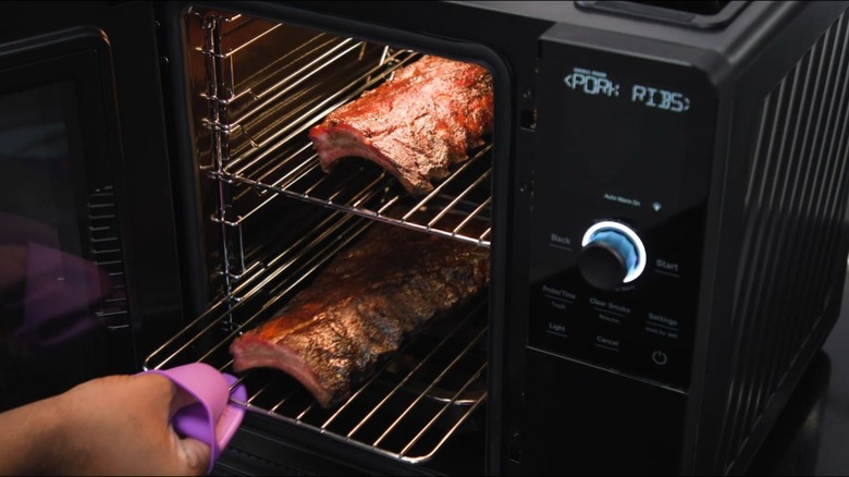 GE Profile - Smart Indoor Smoker - Black