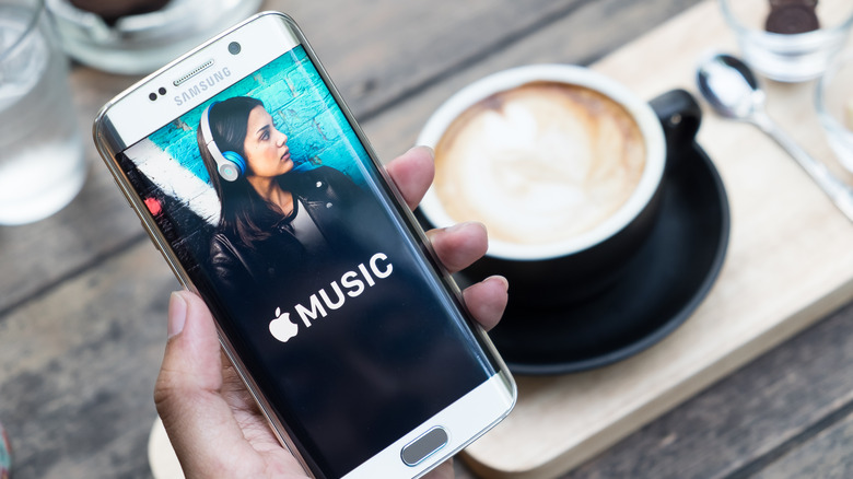 Apple music on Samsung phone