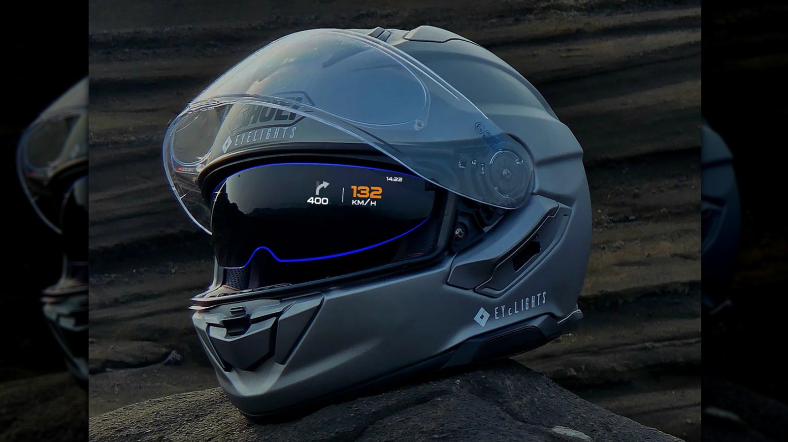 This High-Tech Motorcycle Helmet Is Like An Apple Vision Pro For Your Bike