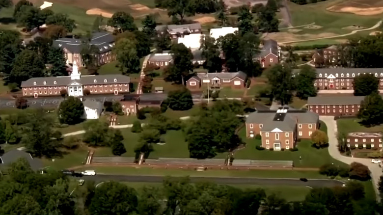 Valley Forge Military Academy from above
