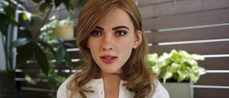 This home-made Scarlett Johansson robot is nightmare fuel