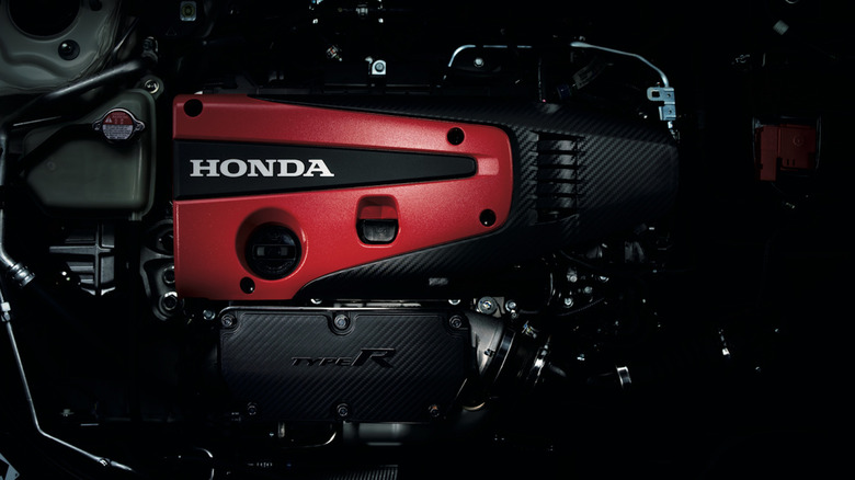 Honda Civic Type R turbocharged K-Series engine