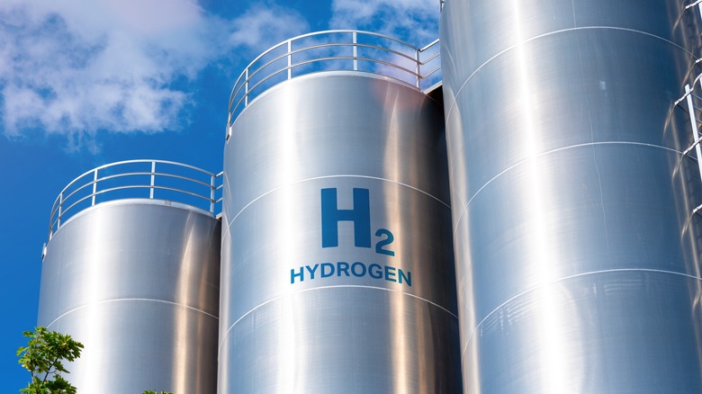 tanques de armazenamento de hidrogênio
