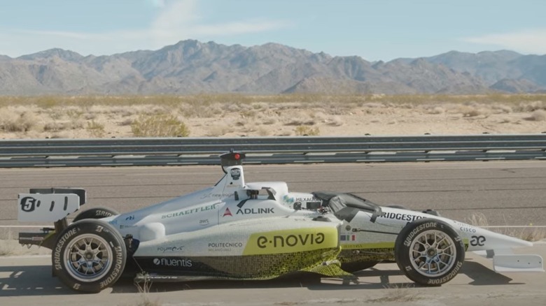 PoliMOVE IAC Dallara AV-21 on track